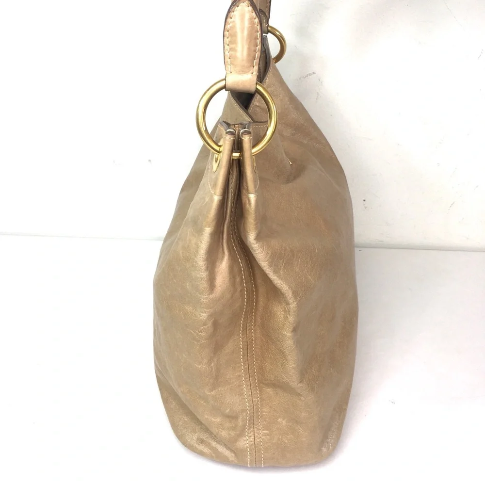 Authentic Prada brown leather shoulder bag - Picture 6 of 16